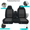 Yudara Custom-Fit Front Seat Cover for 2004-2012 Chevy Colorado/GMC Canyon,