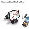 JORCEDI Universal Car Dashboard Mount Holder Stand Clamp Cradle Clip