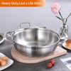 Delarlo Tri-Ply Stainless Steel 11 inch Everyday Pan with Lid,