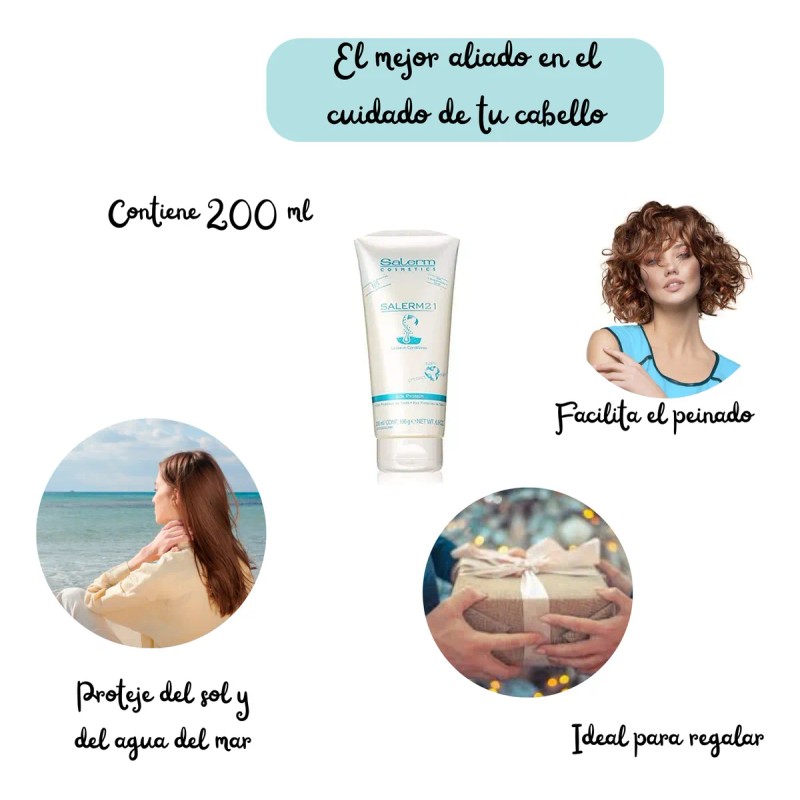 Salerm 21 Shampoo 300 Ml Y Mascarilla 200 Ml Regalo