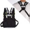 Radio Walkie Talkie Chest Bag, Radio Chest Strap, Yellow Reflective