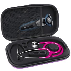 Fiacvrs Stethoscope Holder Case With Double Mesh Pockets，Lightweight Thin Stethoscope Storage，Protects Any Stethoscope, Sphygmomanometer And Penlight - 5 Colors