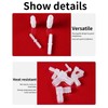 Pack of 10 Angle Hose Connectors, Plastic Elbow Hose Nipple