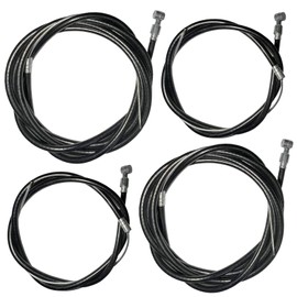 Lomodo 2 Pair Bicycle Brake Cable Brake Wire (Front and Rear) for Mountain/Road/MTB Bike (4)
