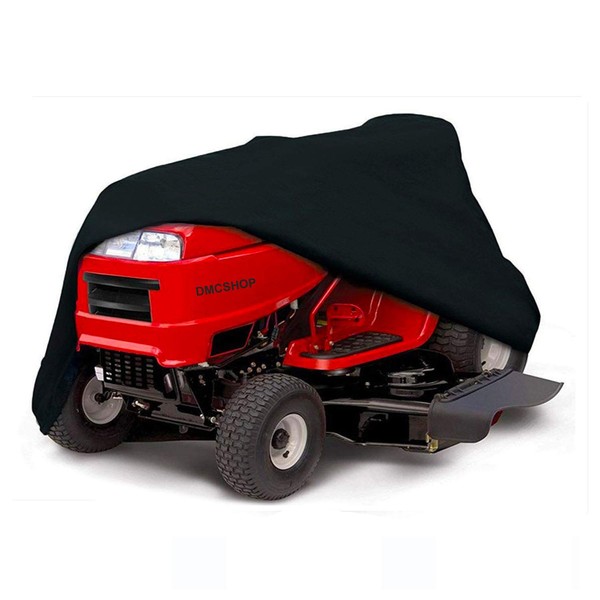 STARTWO Lawn Mower Cover, Heavy Duty Waterproof Universal Fit Mower Cover, UV Protection Tractor Mower Cover, All Season/Weather Protection