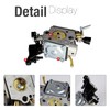 Saihisday C1M-EL37B 445 Replacement for Husqvarna Carburetor with Maintenance Kit