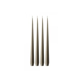 ester & erik Taper Candles, Box, 32 cm, Pack of 4, 77 Caviar