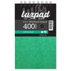 Luxpad 8x5" Spiral Reporters Notepad with 200 Feint Ruled Pages