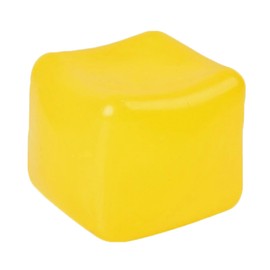 Superzon Fidget Cube– Square Stress Cube Squishy for Kids & Adults, Squish Fidget Toys Adults , Stress Balls Ice Cube Squishy for Anxiety & Stress Relief at Home, Office or School- 2.17in (Yellow)