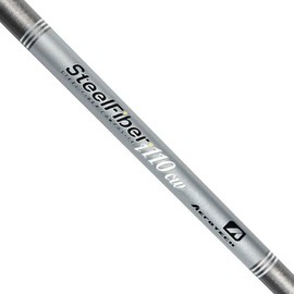 AeroTech SteelFiber i110 Iron Shafts - 0.355 - Tour Shop Fresno (PW - 36.5", Stiff - 110gr)