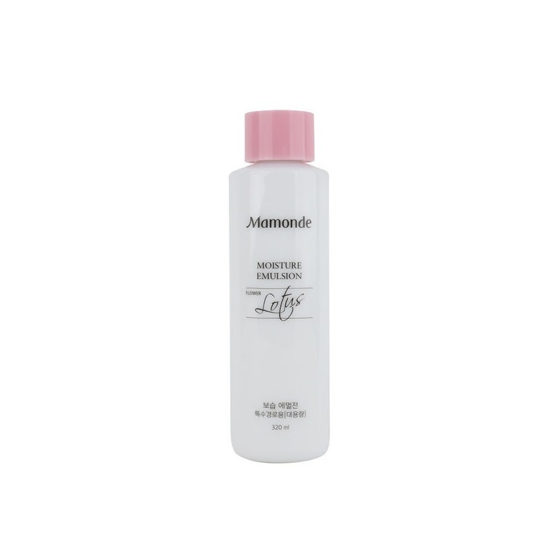 Mamonde Moisture Emulsion 320ml (for dry skin) / Pink /