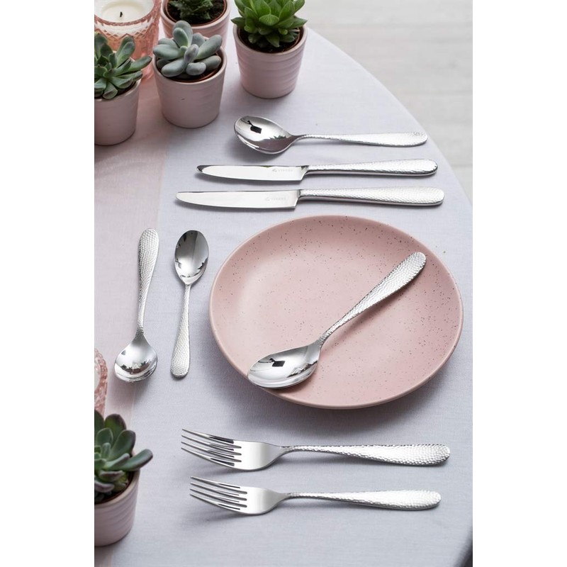 Viners Glamour 18/0 Teaspoon, Stainless Steel, 14.7 x 2 x