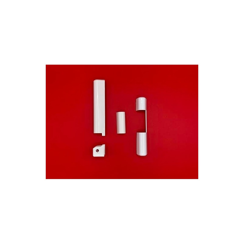 Aubi Siegenia A300 Cap Set Cover Caps White Left /