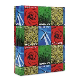 Mohawk 54301 Copier 100% Recycled Paper, 94 Brightness, 28lb 8-1/2x11, PC White, 500 Sheets
