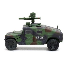 M1046 Tow Missile Carrier Green Camouflage 3rd Battalion, 8th Marine Regiment, Kosovo Force (KFOR) (1999) "Military Miniature Series 1/64 Diecast Model by Panzerkampf 12501AB