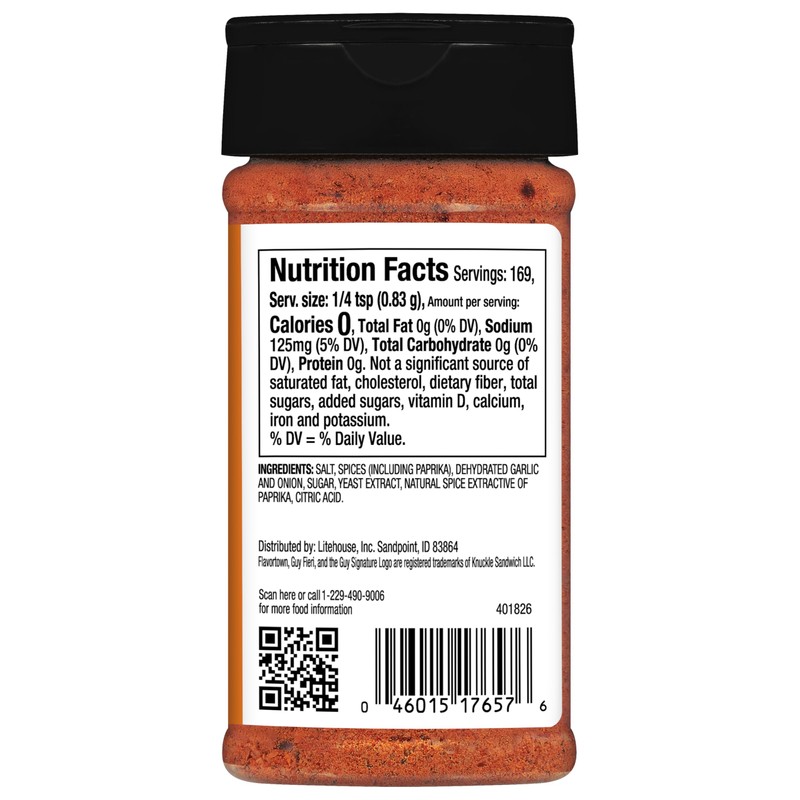 Guy Fieri's Flavortown All Purpose Seasoning - Salt & Spices
