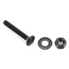 20 Sets 5/16-18 x 2" Black Carriage Bolts Screws and