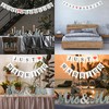 Mr and Mrs Signs Wedding Table Decorations, Wooden Freestanding Letters