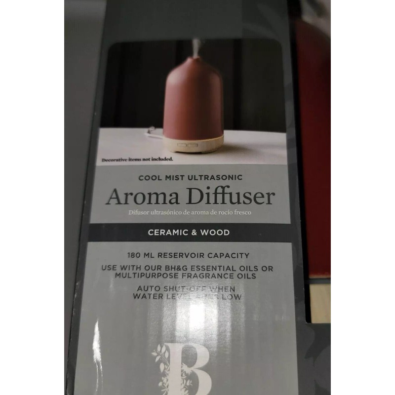 Better Homes Gardens Cool Mist Ultrasonic Aroma Diffuser Rusty Brick