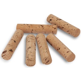 Black Cat Cork Sticks 50 x 11 mm – 6 Cork Sticks for Bait Fish Punch