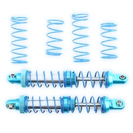 RC Car STO?d Receiver, Adjustable Metal STO?d?mpfer D?mpfer Kits Fit Outdoor Tableware for SCX10 TRX-4 D90 1/10 RC Crawler Model Car (90 mm)