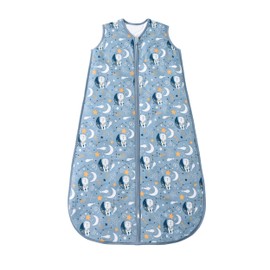 TADO MUSLIN Baby Sleep Sack 2-4 T 95% Rayon from Bamboo 5% Spandex Boys & Girls Wearable Blanket 1.0 TOG Toddler Sleeping Sack 2- Way Zipper X-Large