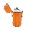 Outdoor Double Arc Electric Lighter Portable Waterproof Flashlight Lighter Charging