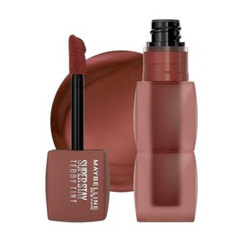 Maybelline Super Stay Teddy Tint, Tinta para Labios Mate Difuminado, Larga Duración 12 Horas, Textura Suave, No Transfiere, A Prueba de Bebidas y Beso