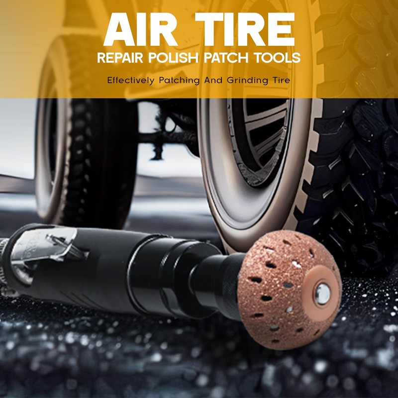 Air Tire Repair Polish Patch Tools – 2500 RPM Low-Speed