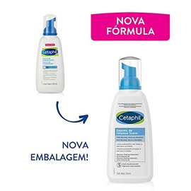 Cetaphil Espuma de Limpieza Suave, Limpia Suavemente sin Dejar la Piel Seca Formulada para Uso Diário Recomendada por Dermatólogos para Piel Sensible 