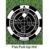 Putt2Win Premium Pro Golf Green Slope Reader Ball Marker. Poker