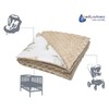 Medi Partners Baby Blanket, 100% Cotton, 75 x 100 cm,