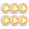 UMECORE Tap Lights - 6 Pack Cordless LED Puck Lights,