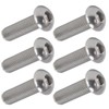 30Pcs Hex Socket Button Head Screw A2 Stainless Steel M10x1.5