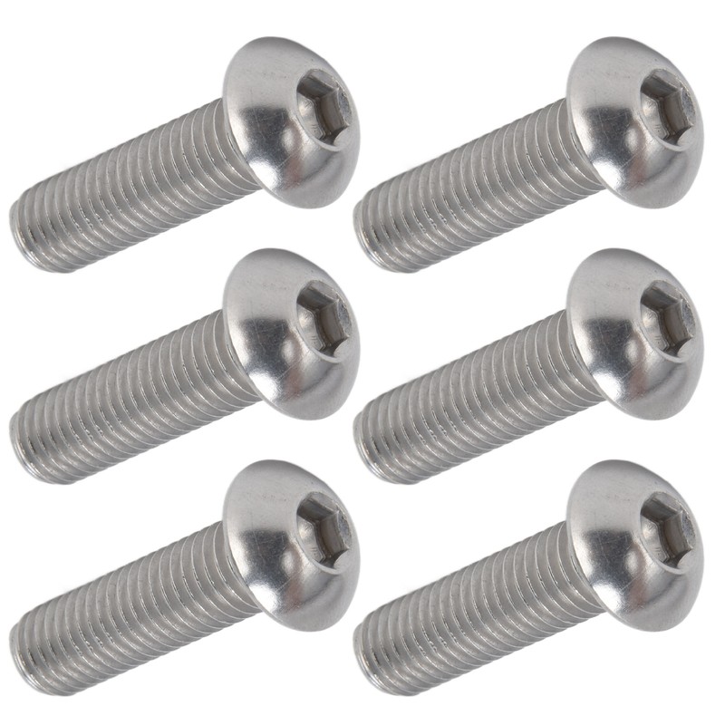 30Pcs Hex Socket Button Head Screw A2 Stainless Steel M10x1.5