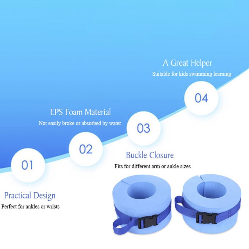 Swim Aquatic Cuffs Exercise Cuffs Water Aerobics Float Ring Ankles