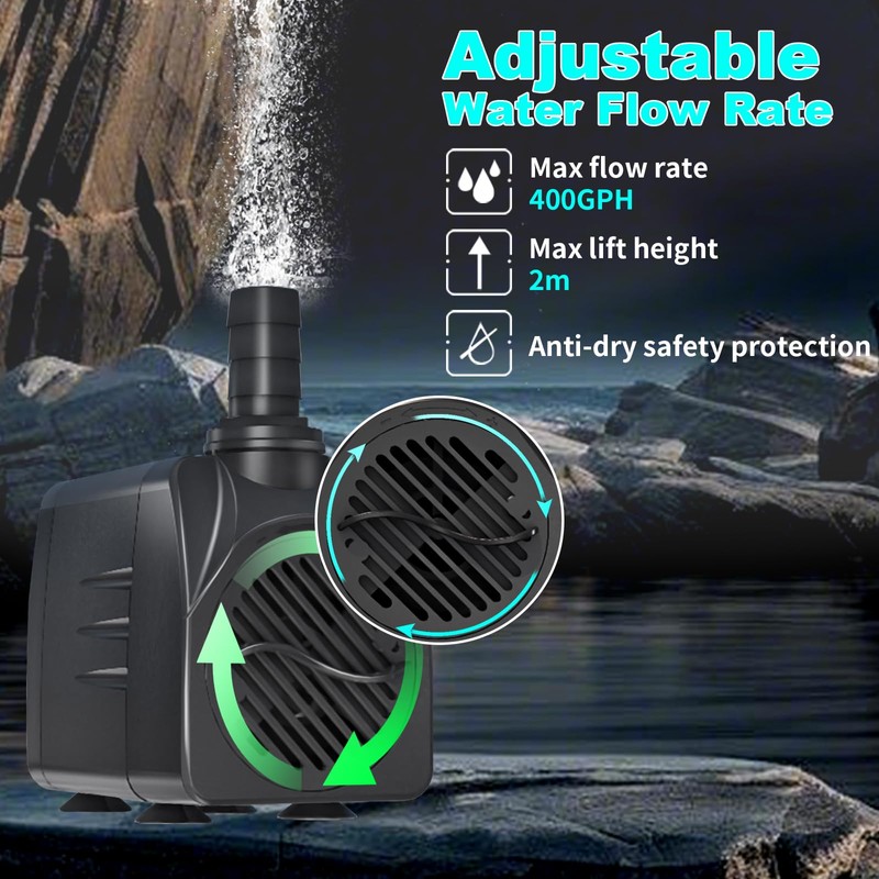 Submersible Water Fountain Pump