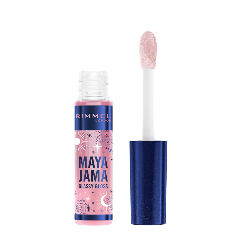 RIMMEL MAYA JAMA Lip Gloss 100 Water 0.3 fl oz