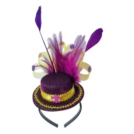 ａ aternee ST Patrick's Day Headband Headwear Irish Hair Hoop for Party Gathering Carnival, Violet