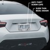 UpAuto 2PCS Car License Plate Frame American Standard License Plate