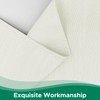 Biscaynebay Wrap Around Bed Skirts for Queen Beds with Short