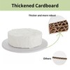 KmaxShip 12 Inch Cake Drum Round, 1-Pack, 1/2" Thick Sturdy