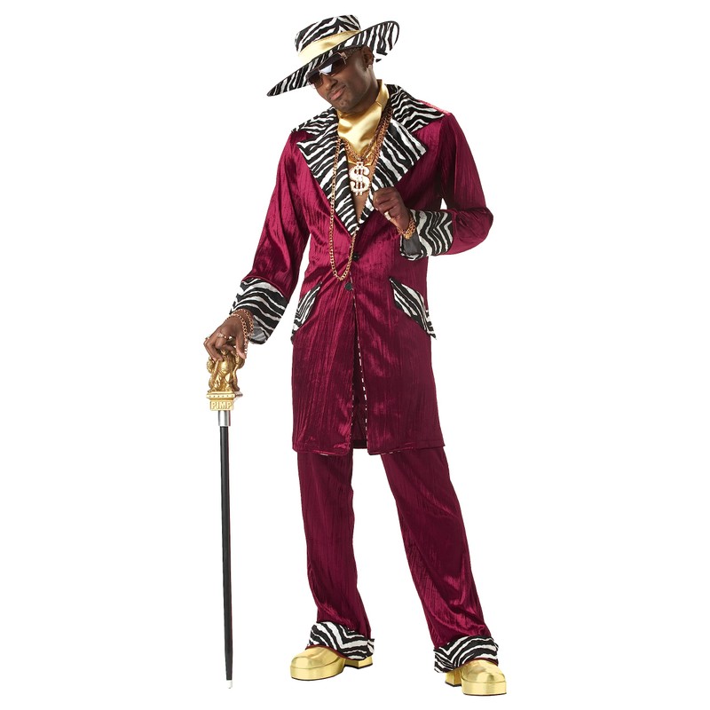 California Costumes Sweet Daddy Pimp Costume Medium
