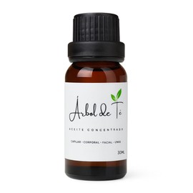 Aceite de Árbol de Té Concentrado Natural, 30ml, Uso Facial, Corporal, Capilar y Uñas, Aromático