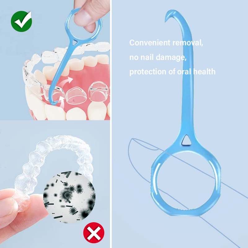 Gxamz Orthodontic Retainer Organizer Bag Aligner Case Travel Pack Mouth