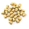 Pro Bamboo Kitchen 30pcs M4 Brass Hexagon Cap Nut Gold