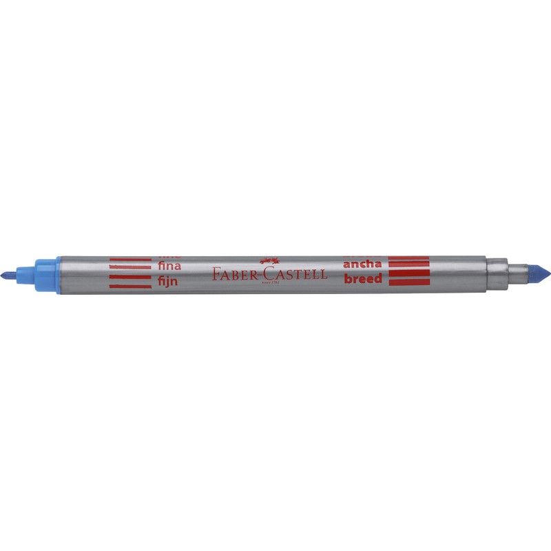 Faber-Castell 151110 - Doppelfasermaler, 10er Etui