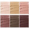 LUXAZA PRO Pink Eyeshadow Pencil Makeup 6 Piece Set, Bright