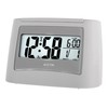Acctim Attis Stylish Clock LCD Display Calendar and Alarm Time-Mist,