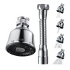 Sink Faucet Sprayer Attachment, Upgrade 4 Mode Adjustable Kitchen Faucet